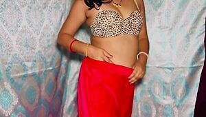 Desi Bride Bent Over for Brother-in-Law's Hard Doggystyle Thrusts