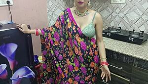 desi bhabhi cheats in kitchen with bro-in-law 😈 full fuck movie