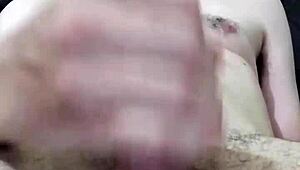 Bold 10-minute close-up Brazilian amateur cock masturbation strokes enhanced edition Andr� Sorocaba SP