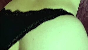 hotwife's tight jeans rip open for doggystyle pounding and thick cumshot on curvy ass!