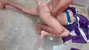 Village Girlfriend Fucked Raw from Fields to Ranch Indoors