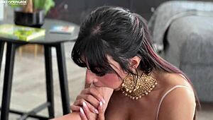 pure bliss as pakistani girl passionately sucks friend's bare feet