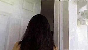 milf tongue dives deep into teen ass while granny watches hungrily