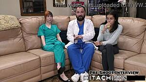 ditria rose moans hard spreading pierced nipples with vibrator