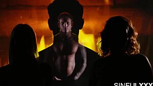 join lovita fate antonia sainz liam salvatore's tempting threesome tease