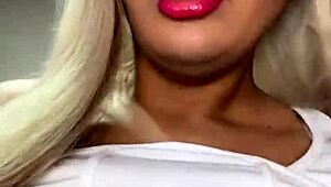 rica angelita transexual shows off those rich tits