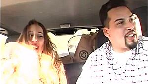 Barefoot Pregnant Brunette Wife Rides Cock Doggystyle Outdoor Facial Cum