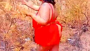 kinky forest queen squirts wildly in unapologetic outdoor fuck
