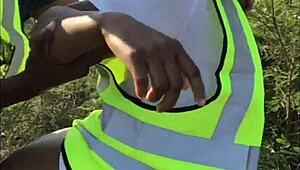 Best 2022 compilation black couple outdoor public doggystyle ass
