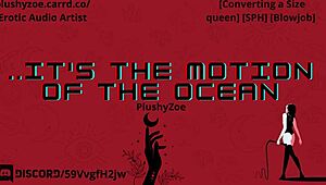 plushyzoe size queen lures you home for teasing small cock worship