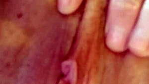 granny redhead masturbates wet pussy squirting toward massive creampie explosion