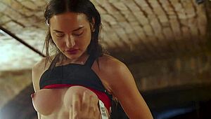 Sexy Russian pornstar endures first-time BDSM caning pain with kinky skinny screams