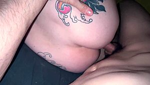 she begged for gentle anal creampie but took it rough like always