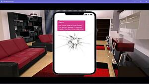 Roommate Game Explodes With Big Tits And Ass Action!