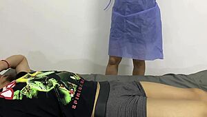 My Patient's Cock Got So Hard I Couldn't Resist Deepthroating It Sloppy in Hospital Roleplay