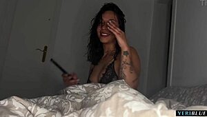 i'm pounding my brother's wife pussy then creampie her tight hole