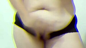 Latina Milf Wife Toys Up for Hot Threesome Fuck