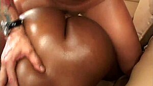 ebony princesses with big tits and asses suck ride and take facials from monster cocks