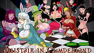 i played alistair in cumderland chapters 1 and 2 flash game compilation