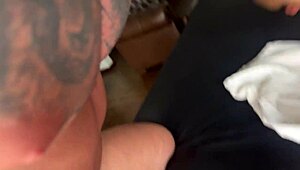 damn this amazing brunette slut screams wild as she takes that hard pov pounding rough and deep