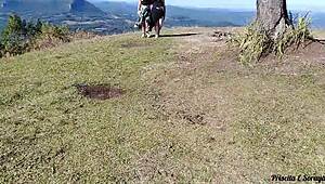 i can't believe my stepmom and stepdaughter flashing in public garden sunbathing like total sluts... comment if you want more vids