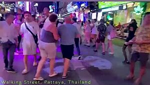 Suggestive Thai Girls Tease Private Dances in Pattaya Halloween Street Vibes