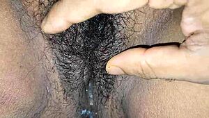 ever seen a housewife's hairy pussy fucked to creampie closeup?