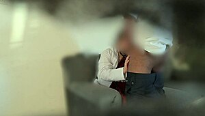 nurse sneaks blowjob on patient's throbbing cock in hospital room