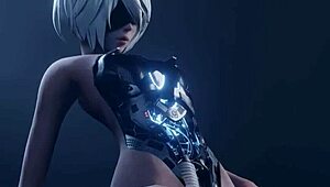 check out 2b's hottest squirting pussy anal cum compilation