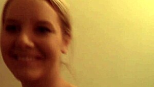 Creeping on Petite College Girl Gets Caught Watching Her Tight Pussy