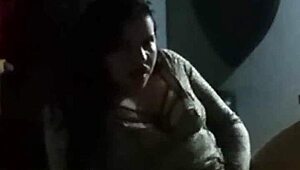 unknown stranger gropes latina wife ass in hotel room amateur prostitute style