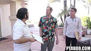 Rion King Ravages Selina Bentz in Neighbors Nudist Blowjob Frenzy