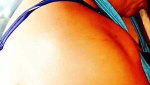 Gym-Sweaty 70-Year-Old MILF Craves Deepthroat Release