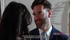 Penny Barber dominates Ken with deepthroat punishment spanking and rough BDSM submission