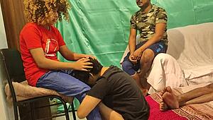 whoa shathi khatun rumpa akter take massive black cocks in wild foursome anal cowgirl lesson!