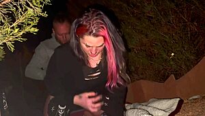 whoa check out this homemade vlog where petite emo slut gets public creampie from daddy friend outdoors!!