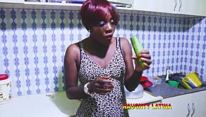 mature hairy pussy model gets bent over pov doggystyle by big black cock in rough contract femdom bang