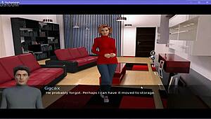 Roommate Game Explodes With Big Tits And Ass Action!