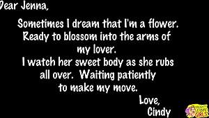 oh cindy dreams of blooming like a flower for jenna's hot lesbian licks and kisses 🌸👅