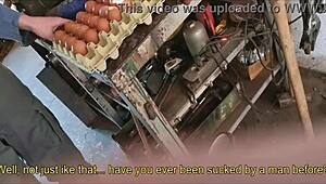 farmer guy hooked on ranch handjob fun 😜🤠