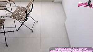 Skinny german latina teen hammered hard vacation desk fuck in heels