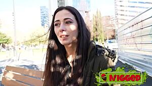 sofia sweet's big ass craves big black cock deepthroat riding in food casting interview