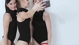 Costume Party Sluts Fuck and Masturbate in POV