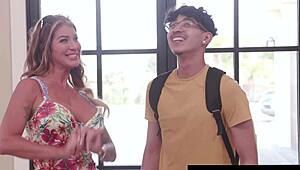 Stepmom Lolly Dames Rides Stepsons Cock on Vacation Getaway