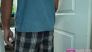 Stepdad Discovers Teen's Pregnancy Test Leading to Forbidden Daddy Fuck Frenzy