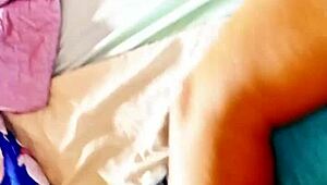 Gym-Sweaty 70-Year-Old MILF Craves Deepthroat Release