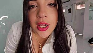 Blasting loud farts right in slave's face