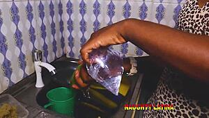 mature hairy pussy model gets bent over pov doggystyle by big black cock in rough contract femdom bang