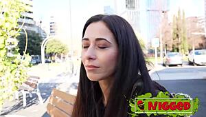 sofia sweet's big ass craves big black cock deepthroat riding in food casting interview