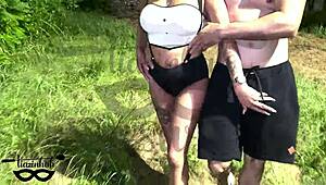 tiazinhah dragged from carnival block into wild public dogging frenzy